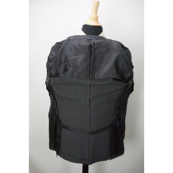 Brooks Brothers Madison Brookscool CURRENT Wool Blend Gray Striped 2 Pc Suit 40R - Picture 8 of 14